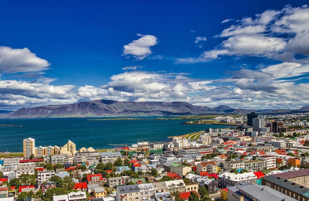 Reykjav&iacute;k v&aacute;rosa egy szervezett izlandi utaz&aacute;s sor&aacute;n