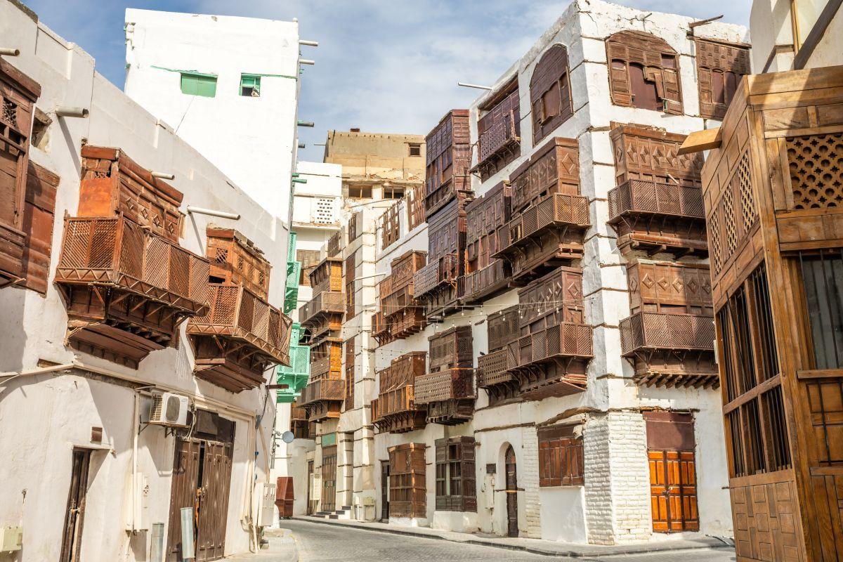 Al-Balad hagyom&aacute;nyos rowshan erk&eacute;lyes h&aacute;zai Dzsidd&aacute;ban Sza&uacute;d-Ar&aacute;bi&aacute;ban